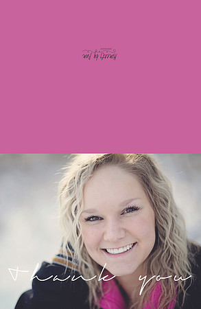 This is the front and back of the folded card,  the colored part would be the back.  I can change